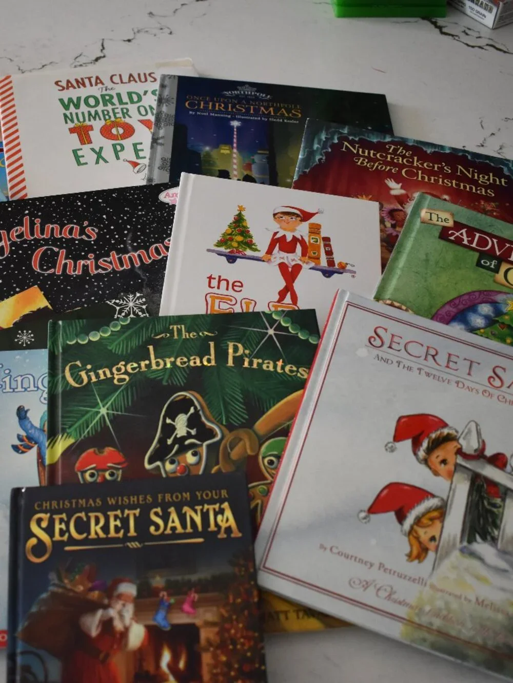 Book Bundle 15 Christmas Kids Books Holiday Santa Elf on the Shelf Hardcover